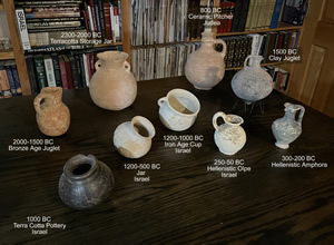 2300-50 BC, Ancient Jars and Vessels from 2300 BC through 50 BC
