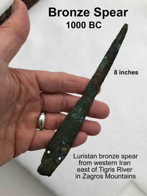 1000 BC Spearhead