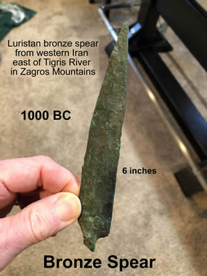 1000 BC Spearhead