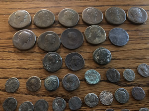 20-250 AD Roman Coins bronze