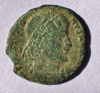 Coin of Constantine the Great, Roman Emperior 312-337