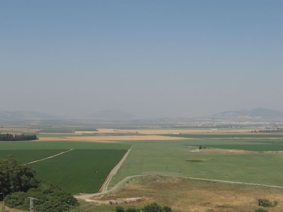 Israel - Jezreel Valley from Megiddo