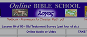 Ezra Bible School notes, audio, video, timeline, maps