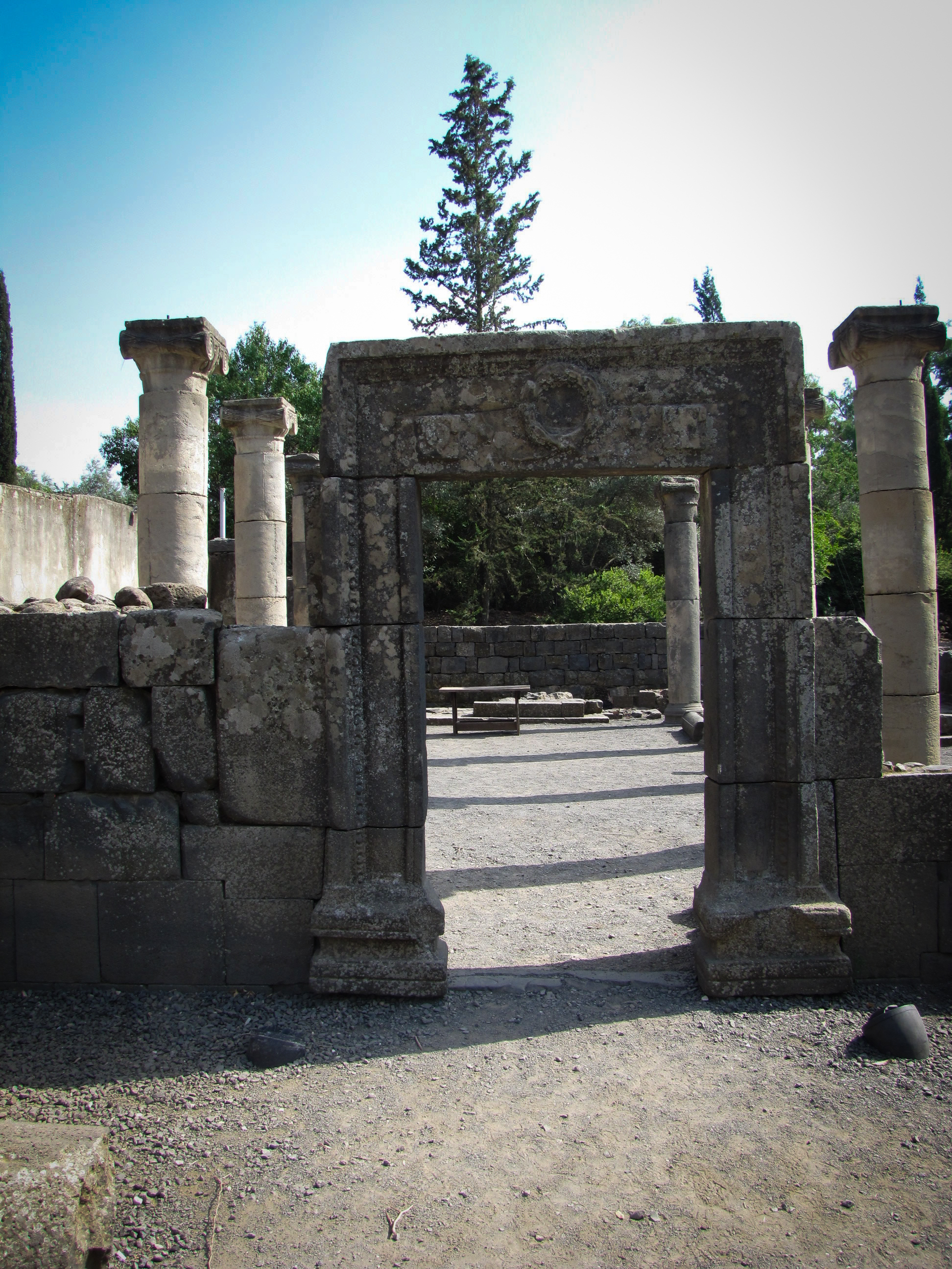 synagogue at Katzrin from 300-500 AD