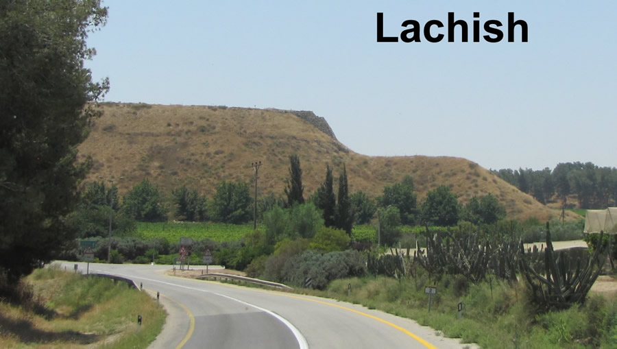 Lachish siege by Assyria 