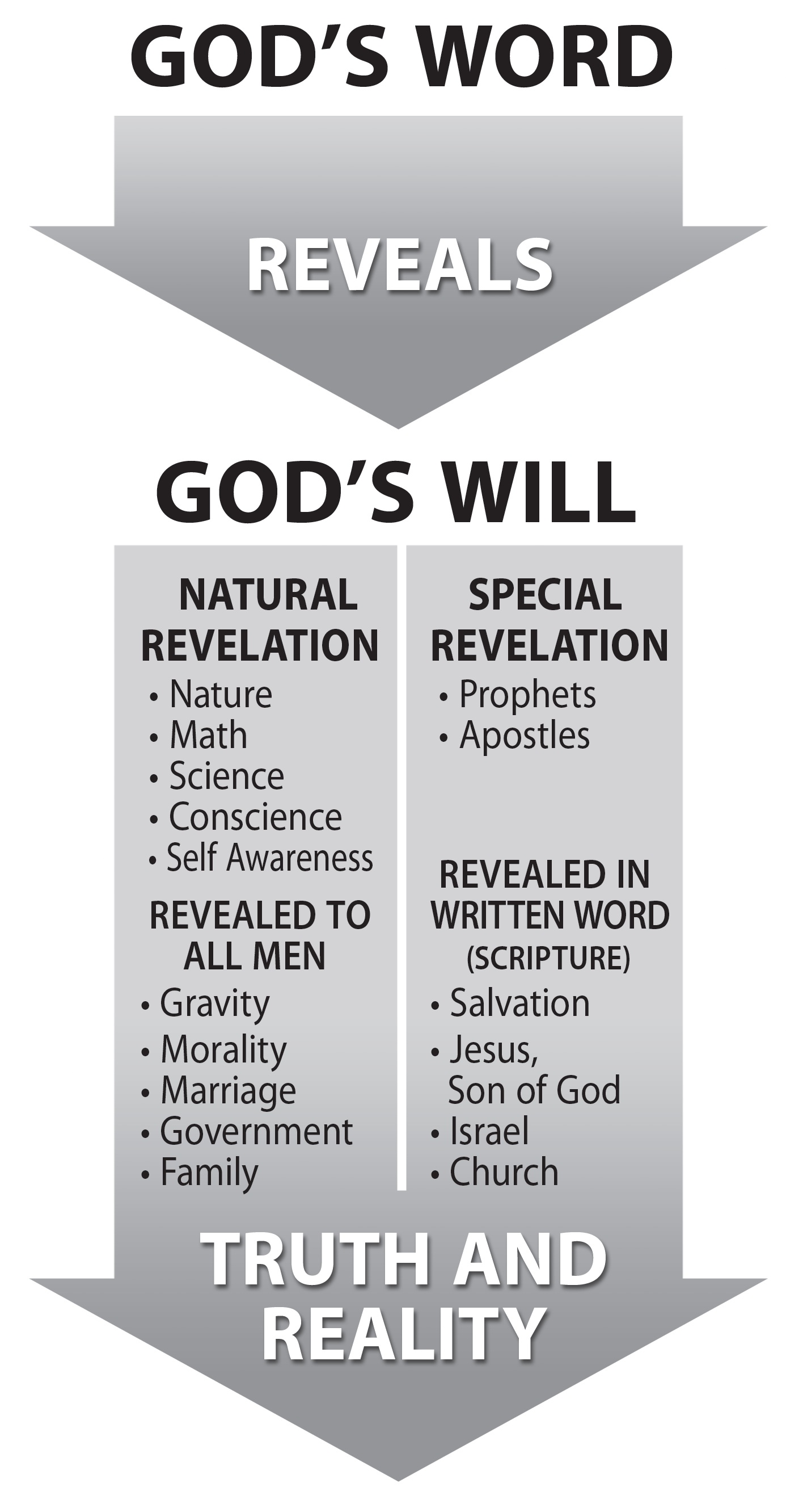 Gods revelation natural general diagram