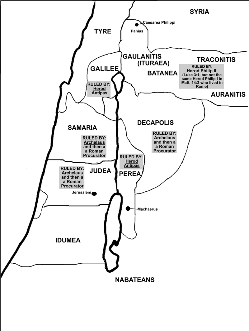 011 New Testament Territory borders of Herods