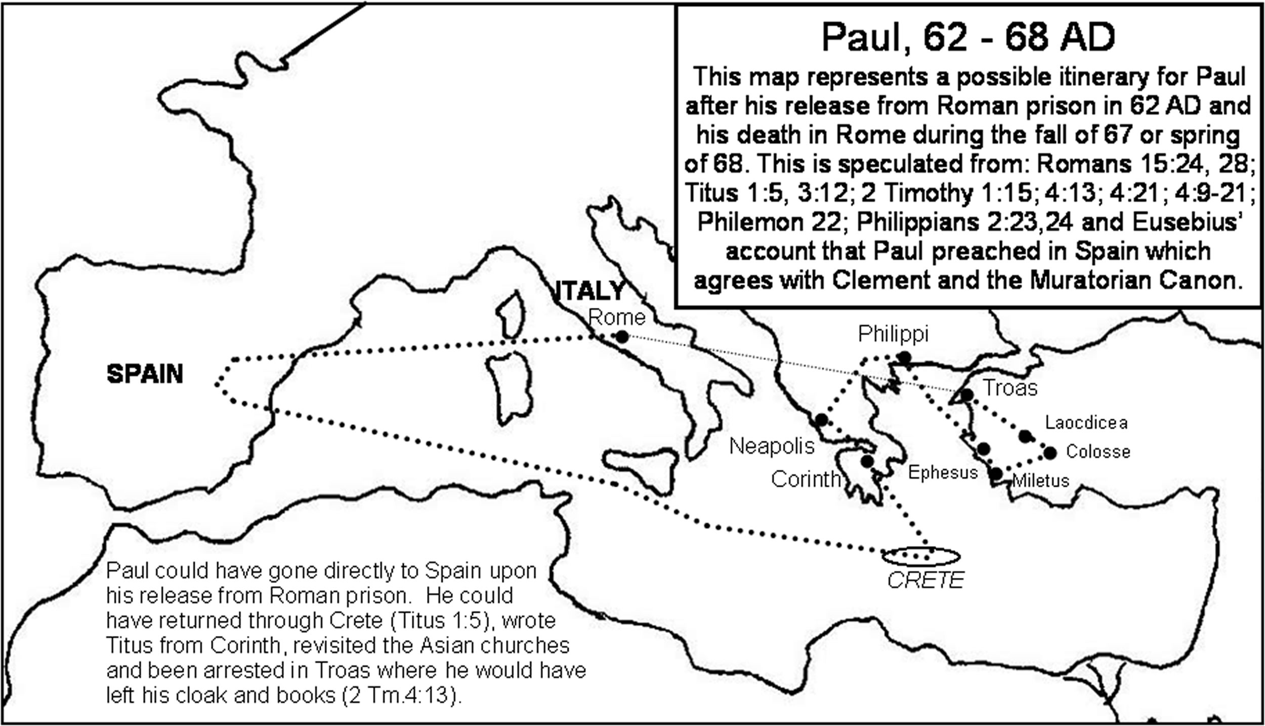 112 Paul trip to Spain 62 65 AD