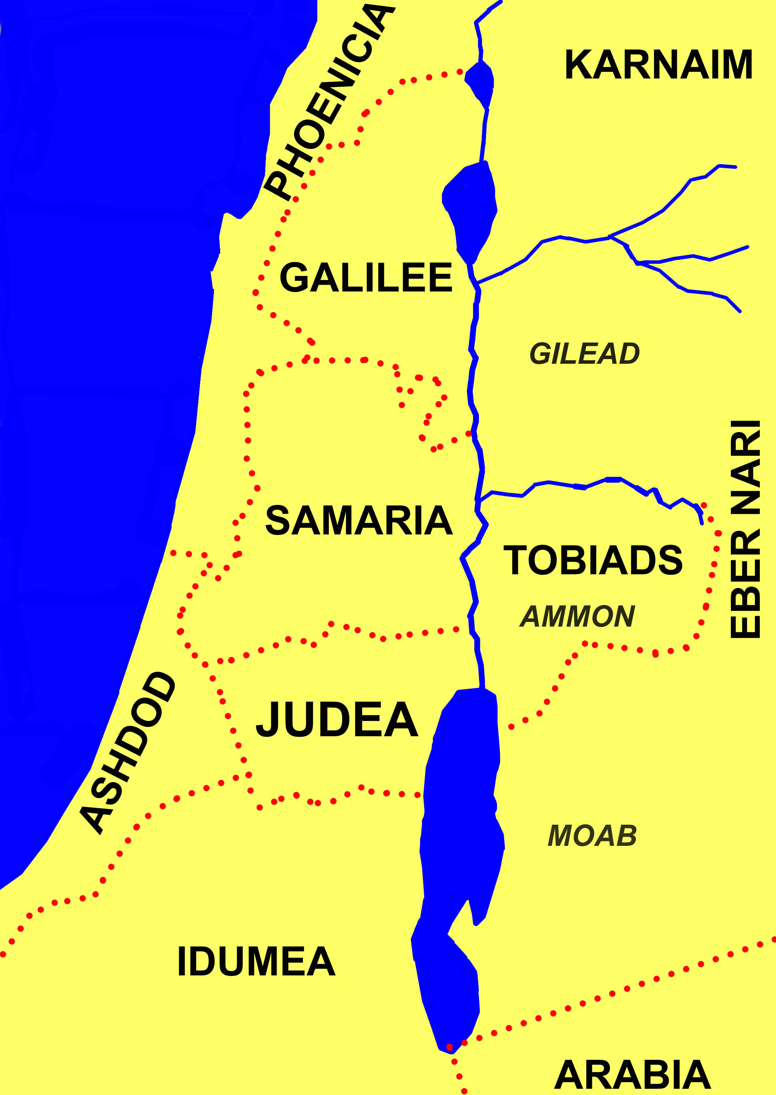 254D Persian Satraps around Jerusalem Judea without the cities Provinces