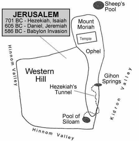 254H Jerusalem 701 BC 605 BC 586 BC