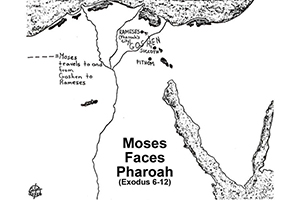 Exodus 6-12 - Moses Faces Pharoah