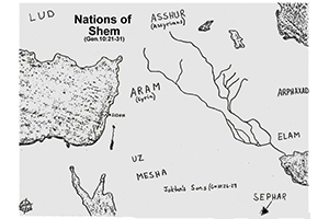 Genesis 10:21-31 - Nations of Shem