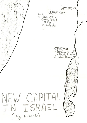 1 Kings 16:21-34  New Capital in Israel