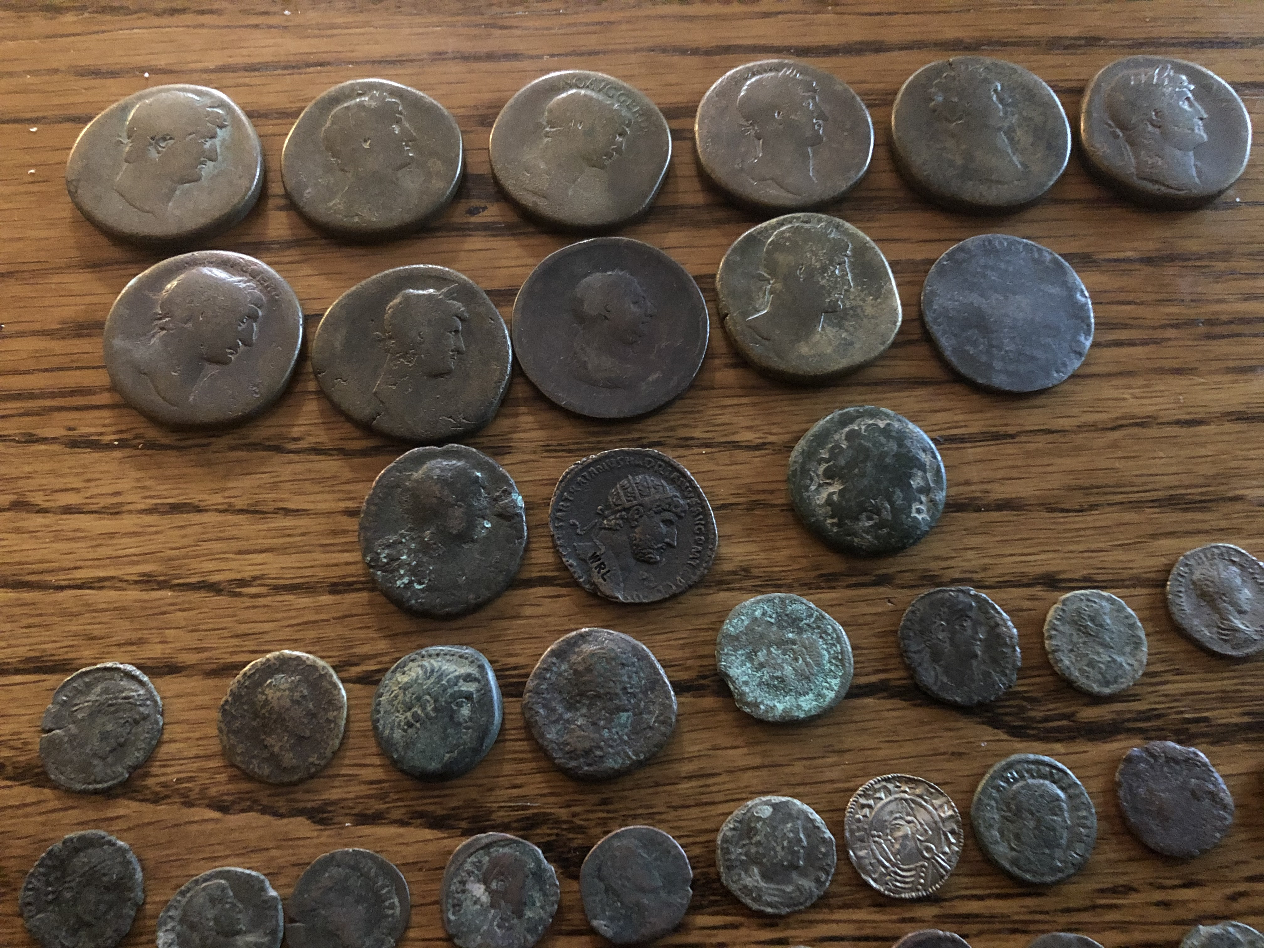 20 250 AD Roman Coins 33