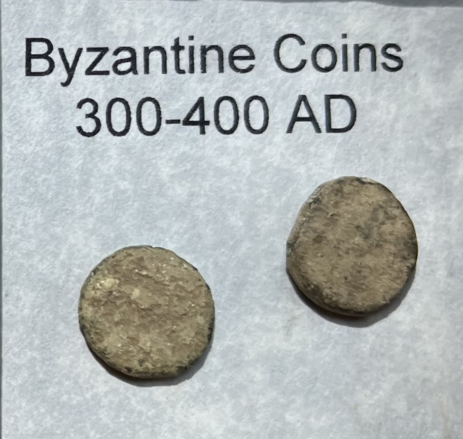 400 Byzantine coins 1