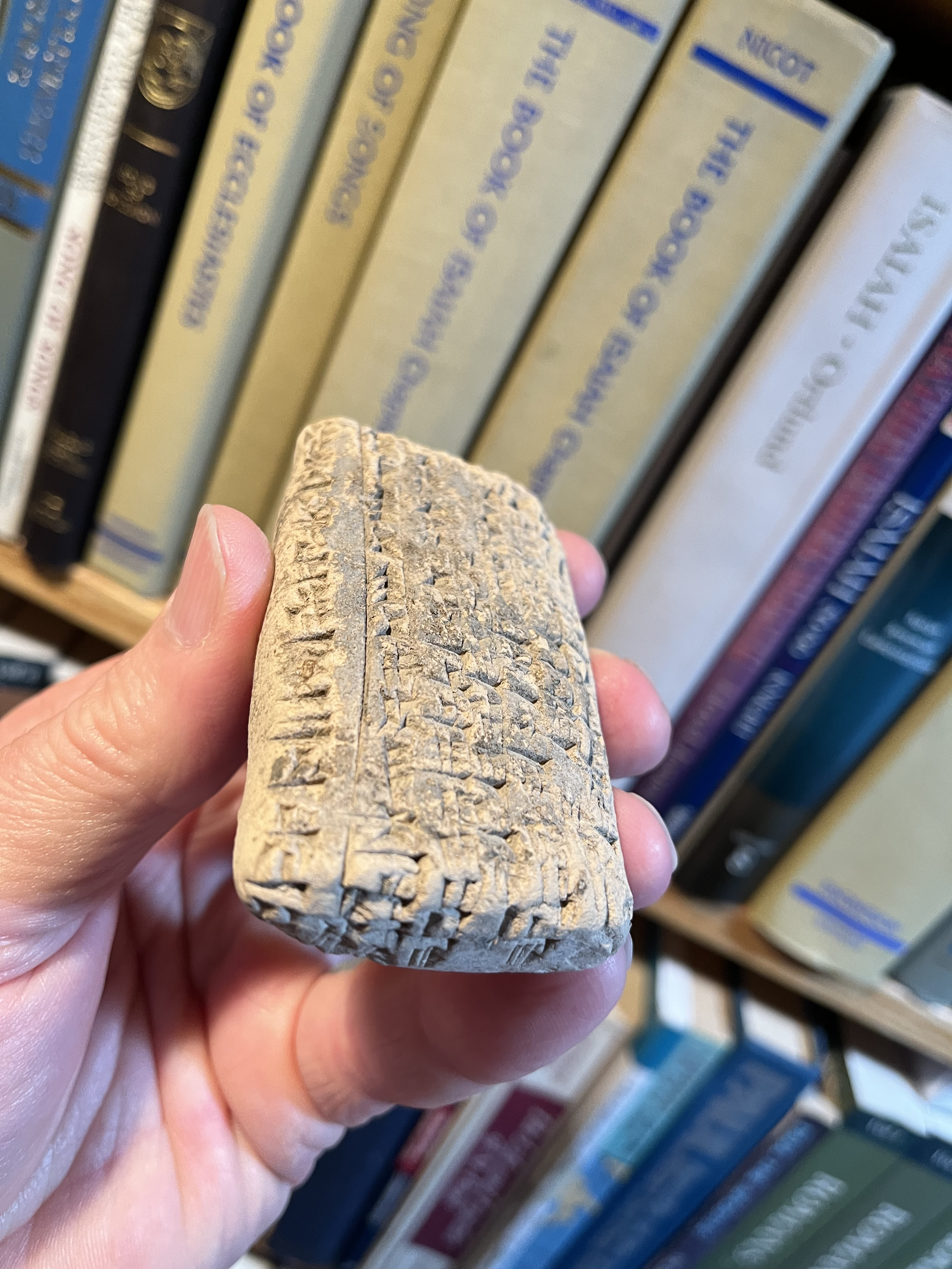 1700 1500 BC ceramic cuneiform tablet Babylon land grants to 6men 3 OBV FULL
