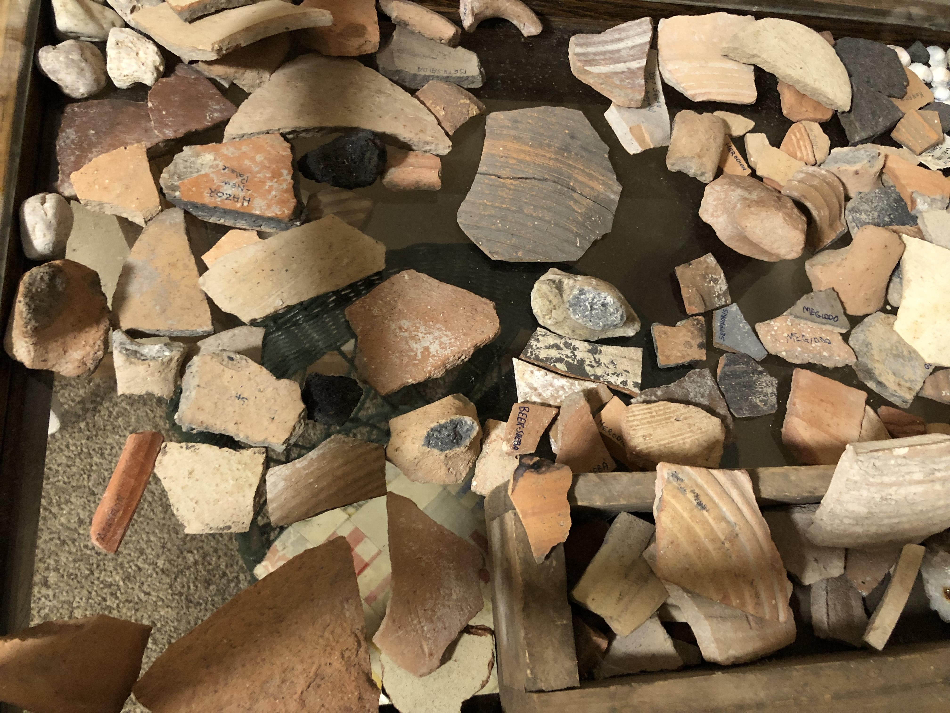 Potsherds from Israel collection